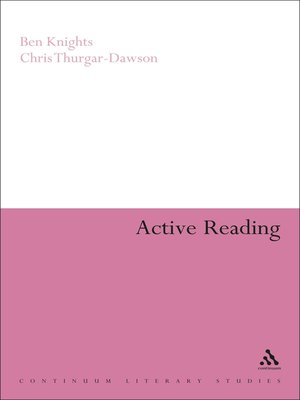 cover image of Active Reading